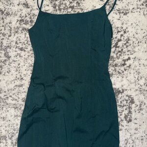 Forever 21 Dark Green Mini Dress